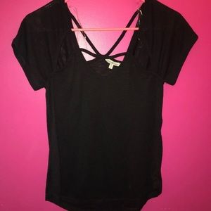Size small black short sleeve shirt